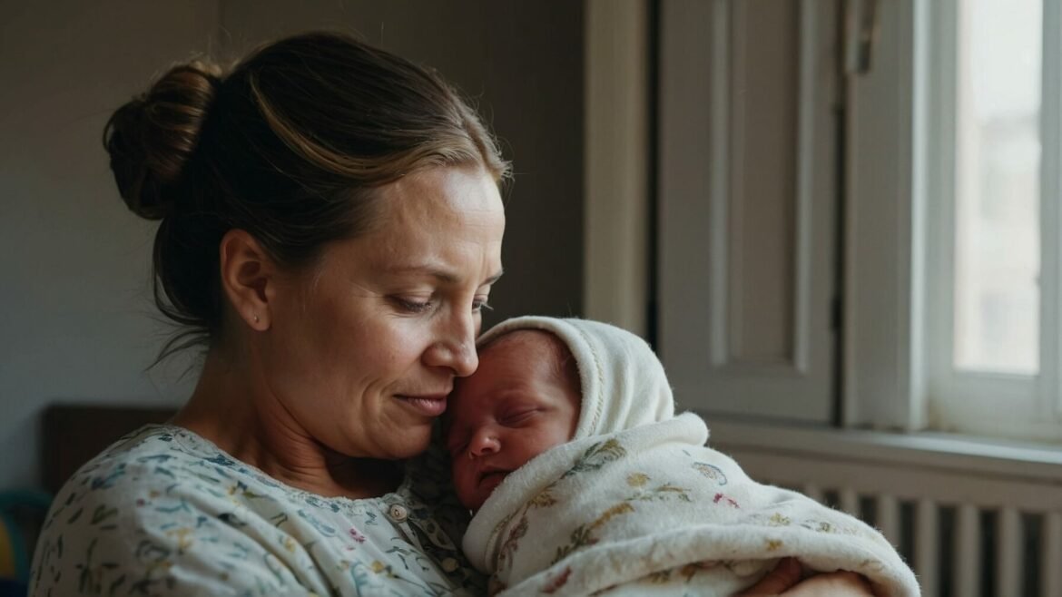 mama cu nou nascut